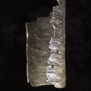 Brazalete Abedul, de plata 925 envejecida. Diseñado y fabricado artesanalmente por el estudio-talle de malicia. Pieza única.
